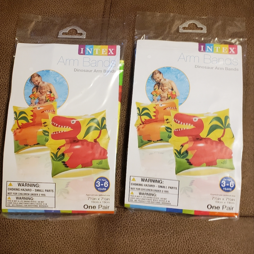 Intex swimming arm bands dinosaurs